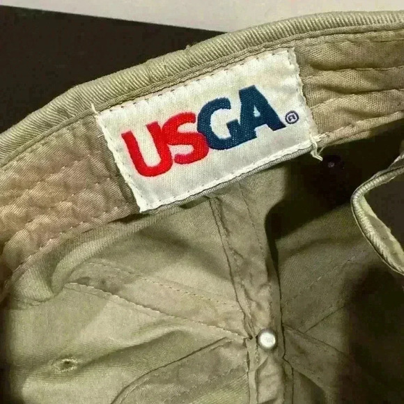 2013 U.S. Open Merion Golf Hat - USGA Member Edition - Tan, Adjustable, Vintage - Picture 6 of 6